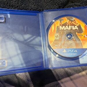 Mafia Definitive Edition for PS4 - Blue Case